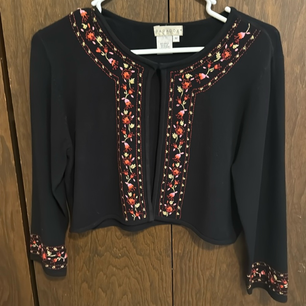 Cropped cardigan
